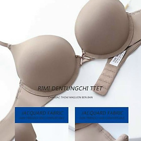 Áo ngực nữ su đúc nâng ngực đệm dày có gọng cao cấp Lá Bralette A28