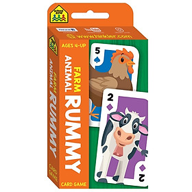 [Download Sách] School Zone Farm Animal Rummy Flash Card Game