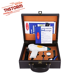 Mua Máy Cứu Ngải Hải Phòng Maxoga HL01 Màu Trắng Hộp Da Sang Trọng Xông Ngãi ngoài trời