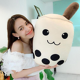 Gấu Bông Trà Sữa Gòn Cao Cấp Siêu Dễ Thương 2 Màu 2 Size