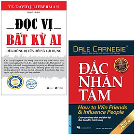 Combo Sách Đọc Vị Bất Kỳ Ai + Đắc Nhân Tâm (Bộ 2 Cuốn) (Tái Bản)