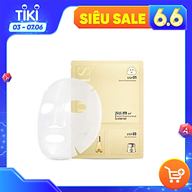 Mặt nạ dưỡng ẩm củng cố hàng rào bảo vệ da Su m37 Secret Mask 3-step Kit