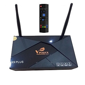 Mua  Tặng chuột bay Km8000V  Android Tv Box Vinabox X9 PLUS - Hàng chính hãng