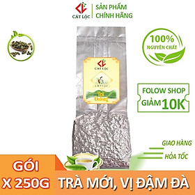 Trà ô long (o long, oolong, olong) Cát Lộc nguyên chất, vị đậm đà, là nguyên liệu làm trà sữa ngon – Gói 250g, 500g