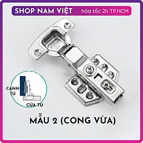 Bản Lề Giảm Chấn INOX 304 Cho Cửa Tủ Bếp, Nội Thất