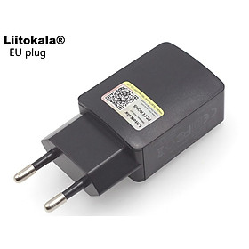 Liitokala 1A 2A USB Portable EU PLUG LII100 LII202 LII402 Bộ sạc Tiêu chuẩn ổ cắm phổ quát: EU plug