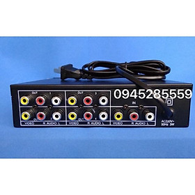 Mua Bộ chia tín hiệu av (hoa sen) 1 vào 4 đường ra