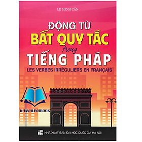 sách - động từ bất quy tắc trong tiếng pháp - lê minh cẩn