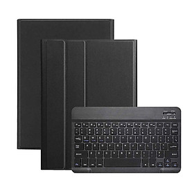 Hình ảnh Bao da kèm bàn phím Bluetooth dành cho iPad Gen 9 10.2 2021 Smart Keyboard - Hàng nhập khẩu