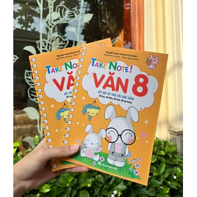 Sách - Take Note! Văn 8 (không lò xo)