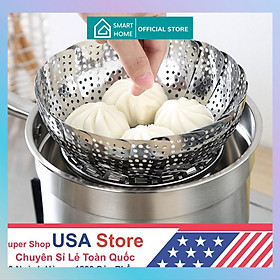 Mua Khay / Xửng / Vỉ CHÕ HẤP INOX XÒE CÁNH V1 Đa Năng 3 Chân Hấp Bánh  Bánh Bao  Đồ Ăn - Dụng Cụ Nhà Bếp
