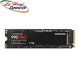 Ổ Cứng SSD Samsung 990 PRO 1TB M.2 2280 NVMe PCIe Gen4.0x4 (MZ-V9P1T0BW) - Hàng Chính Hãng