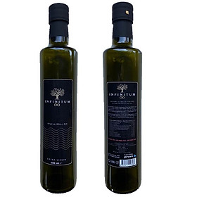 Dầu Ôliu nguyên chất tự nhiên 100% INFINITUM Extra Virgin Olive Oil 500ml nhập khẩu nguyên chai từ Thổ Nhĩ Kỳ (Turkey)