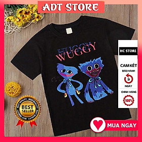 Áo Thun Tay Ngắn In Chữ Poppy Playtime Huggy Wuggy độc đẹp HOT bán chạy