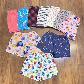 Quần đùi nhiều hoạ tiết cho bé - Chất cotton thoáng mát, thấm hút mồ hôi tốt (Chat chọn màu)