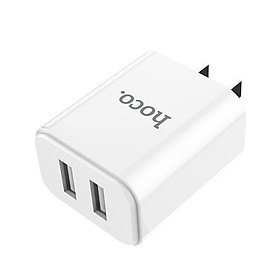 Mua Củ Sạc Điện Thoại Hoco C62 - 2 Cổng  USB + Tặng kèm 01 Ghế Đỡ Điện Thoại Đa Năng T2 - Hàng CHính Hãng