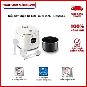 Mua Nồi cơm điện tử mini Tefal 0.7 lít RK515168 - Hàng chính hãng