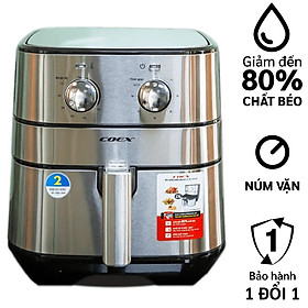 Nồi chiên không dầu 5L Coex AFC-3119 - Hàng chính hãng