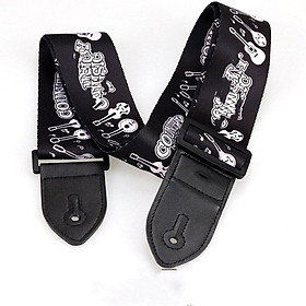 Adjustable Nylon Straps Nylon Guitar Strap for Acoustic Electric Guitar and Bass Multi-Color Guitar Belt Guitar Part Accessories