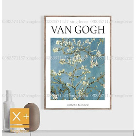 Mua bộ 20 tranh dán tường của các họa sĩ nổi tiếng  tranh treo tường chống ẩm  có băng dính 2 mặt dán tranh