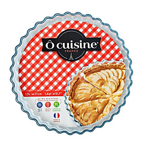 Khay Bánh Gốm Thủy Tinh Hình Tròn Ocuisine  – 27x27x3cm