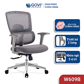 Mua Ghế xoay văn phòng Win W05B - Tựa tay cố định  lưng bọc lưới thoáng mát khóa cố định 3 vị trí linh hoạt