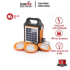 Mua Bộ Lưu Điện SUNTEK SPK-01 sạc bằng năng lượng mặt trời - Hàng chính hãng