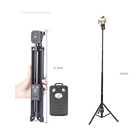 Mua Gậy Chụp Hình 3 Chân Yunteng VCT-1688 Kèm Đầu Kẹp Điện Thoại  Túi Đựng Và Remote Bluetooth