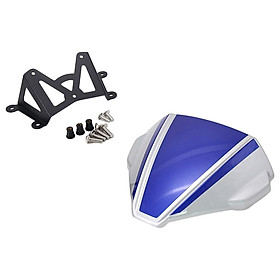 Motorcycle Front Windshield Windscreen, ABS Plastic Protection Wind Deflector for Yamaha MT09 FZ09 2021-2022 Supplies, Motorbike Parts