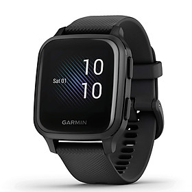 Đồng Hồ Thông Minh Theo Dõi Vận Động Theo Dõi Sức Khỏe Garmin Venu SQ / Venu SQ Music Màn Hình AMOLED - Hàng Chính Hãng