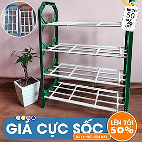 Mua Kệ để giày dép đa năng 4 tầng kệ sách đa năng hàng mới về dễ dàng sử dụng