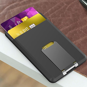 Magnetic Wallet Card Holder for iPhone 13 12 Pro Max Mini