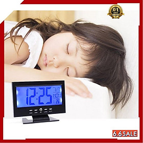 Mua Đồng hồ Báo Thức Cảm Biến Âm Thanh  Đô Rung Cao Cấp DS8082 thông minh