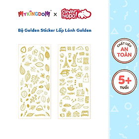 Bộ Sticker CLEVERHIPPO Lấp Lánh STICKER01/GOLDEN