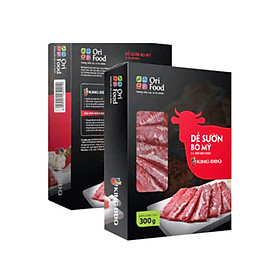 King BBQ Dẻ Sườn Bò Mỹ Orifood Hộp 300g