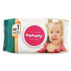 Khăn Ướt Mamamy Không Mùi (100 Miếng)