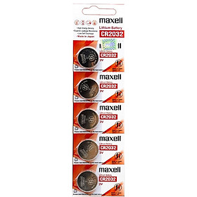 Vĩ 5 viên pin maxell dòng cao cấp cr2032