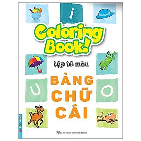 Download sách Coloring Book - Tập Tô Màu - Bảng Chữ Cái (Tái Bản)