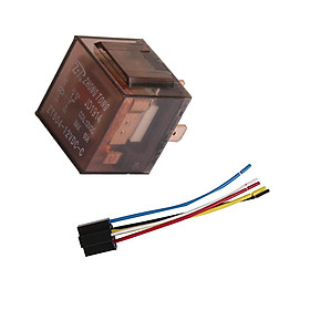 2pcs 12V 60 AMP Relay & Harness Socket SPDT Copper Wireless High Quality
