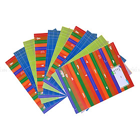 Lốc 10 Quyển Tập Học Sinh 4 Ô Ly Phúc Phát ĐL 80 (96 Trang)