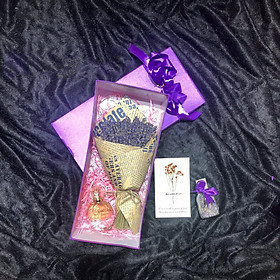 Set quà hoa lavender khô Pháp - Mẫu 38