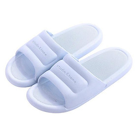 Mua Dép đi trong nhà nhà tắm văn phòng (loại nội địa cao cấp) cao su đúc siêu nhẹ  chống trượt chân DEPUNI01