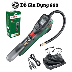 Máy Bơm Cầm Tay Đa Năng Bosch EasyPump, Máy Bơm Ô Tô, Xe Máy, Sạc USB, Hiển Thị Màn Hình Led, Nhập Đức, BH 12 Tháng