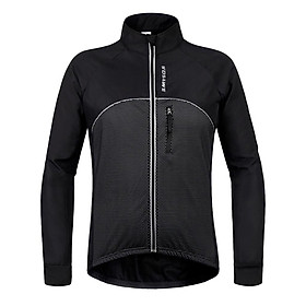 Bicycle Soft Thermal Cycling Jacket Windproof Long Sleeve Sport Clothing