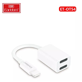 Mua Jack Chuyển Li-ning 2in1 Earldom OT54 Cho Các Dòng Từ iPhone 7 Trở Lên - Hàng Chính Hãng