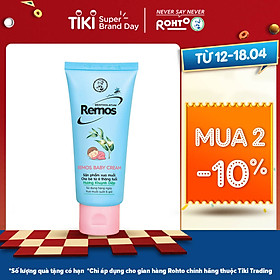 Kem Chống Muỗi Cho Bé Từ 6 Tháng Tuổi Remos Mentholatum Hương Khuynh Diệp (70g)