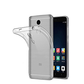 Ốp lưng dẻo silicone trong suốt dành cho Xiaomi Redmi Note 4X