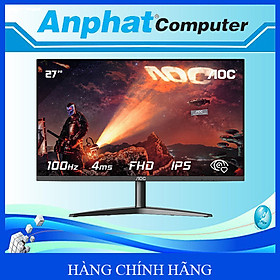 Màn hình LCD AOC 27B1H2 (27 Inch/FHD/IPS/100HZ/4MS) - Hàng Chính Hãng