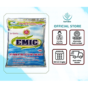 Men vi sinh ủ rác thải nhà bếp EMIC (200g) chế phẩm vi sinh ủ phân, khử mùi hôi