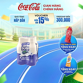 Combo 2 Lốc 4 Chai Thức Uống từ Sữa Chua Nutriboost Vị Việt Quất 170ml/Chai  Cocacola_freeship Sale 25.10_TK
